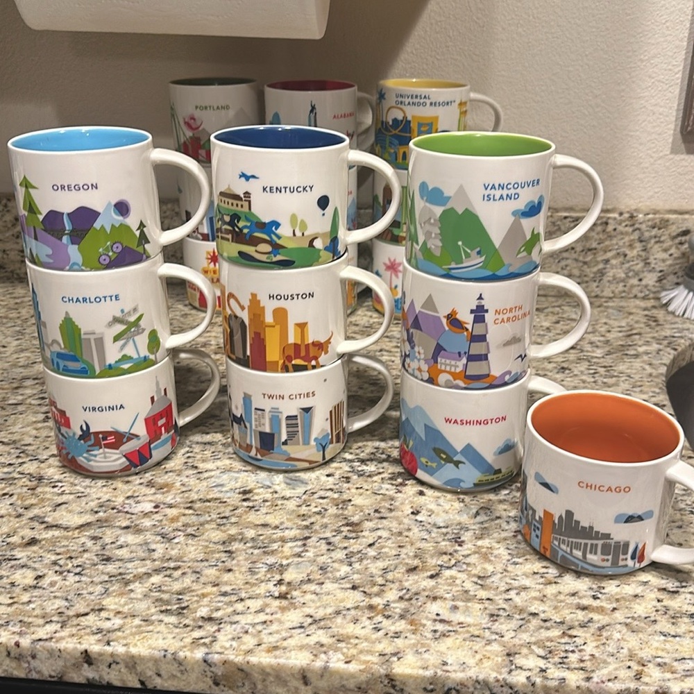 Starbucks You are here collection - price is for 1 mug